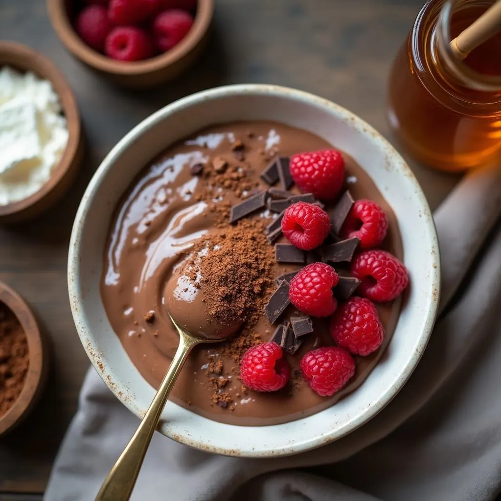 cottage cheese chocolate pudding